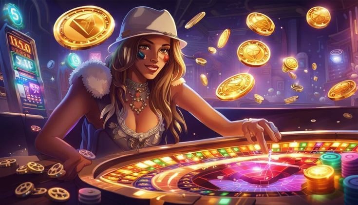 Ilustrasi aturan bonus 777slot neon
